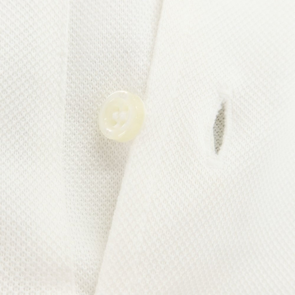 [Used] GUY ROVER Cotton Pique Short Sleeve Polo Shirt White [Size S] [WHT] [S/S] [Condition Rank B] ​​[Men&