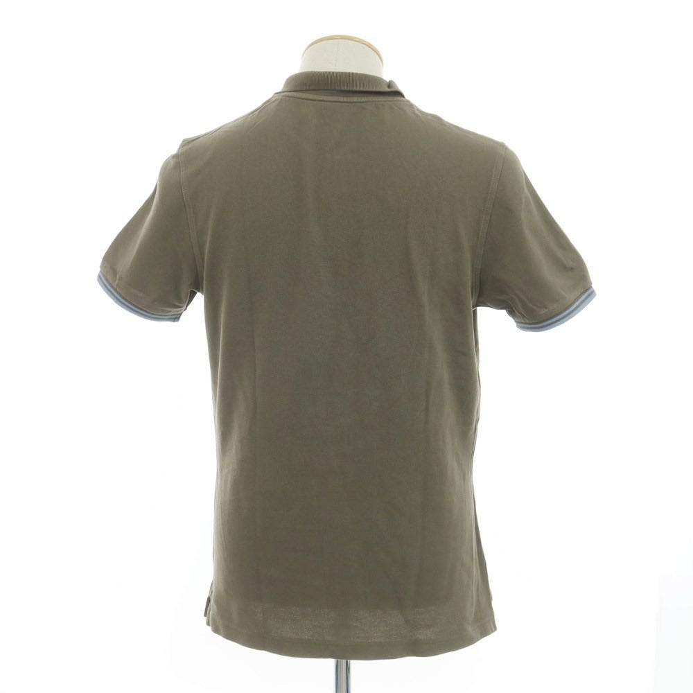 [Used] FAY Cotton Short Sleeve Polo Shirt Olive Color [Size S] [KAK] [S/S] [Condition Rank B] ​​[Men&