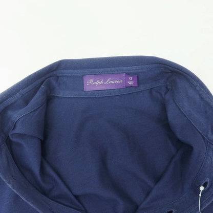 [Used] Ralph Lauren Purple Label Ralph Lauren Collection Purple Label Cotton Pique Short Sleeve Polo Shirt Light Navy [Size XS] [NVY] [S/S] [Condition Rank C] [Men&