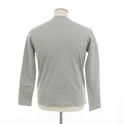 [Used] Three Dots Cotton Crew Neck Long Sleeve T-Shirt Gray [Size M] [GRY] [S/S/A/W] [Condition Rank B] ​​[Men&