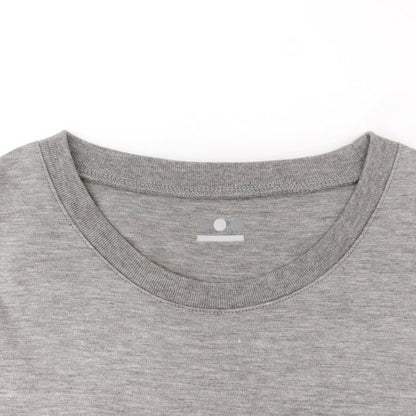 [Used] Three Dots Cotton Crew Neck Long Sleeve T-Shirt Gray [Size M] [GRY] [S/S/A/W] [Condition Rank B] ​​[Men&