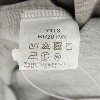 【中古】スリードッツ three dots コットン クルーネック 長袖Ｔシャツ グレー【サイズM】【GRY】【S/S/A/W】【状態ランクB】【メンズ】【759184】