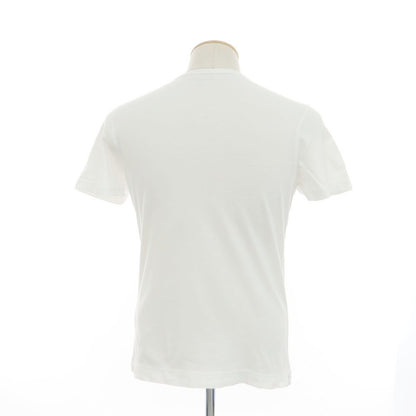 【中古】スリードッツ three dots コットン クルーネック 半袖Ｔシャツ ホワイト【サイズS】【WHT】【S/S】【状態ランクC】【メンズ】【759184】