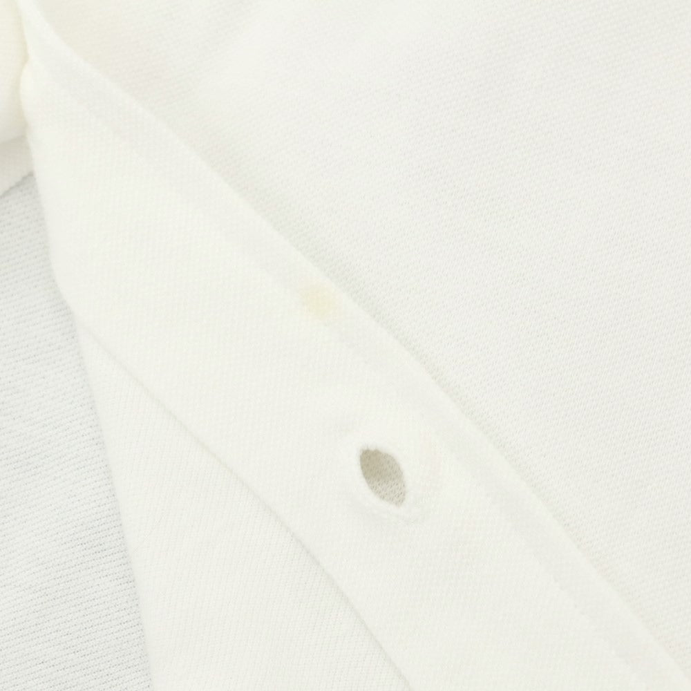 [Used] GUY ROVER Cotton Horizontal Collar Short Sleeve Shirt White [S] [Condition Rank D] [Men&