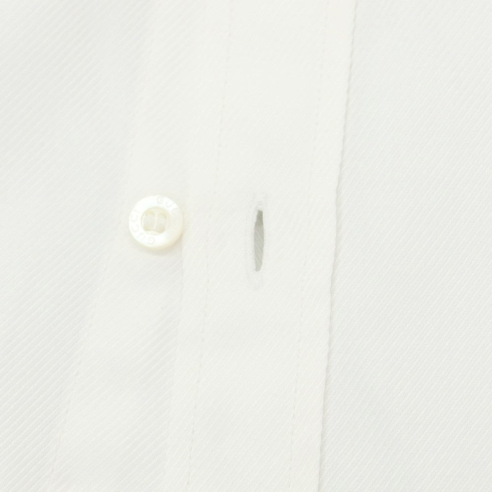 [Used] Gucci Cotton Regular Collar Dress Shirt White [38] [Condition Rank C] [Men&