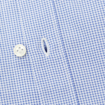 [Used] FAY Cotton Button-down Dress Shirt Blue x White [39] [Condition Rank B] ​​[Men&