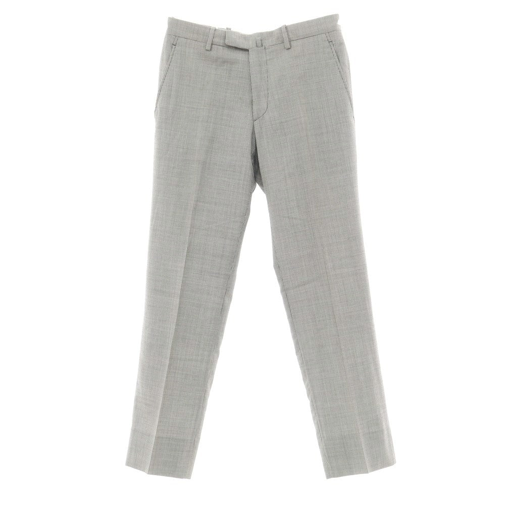 [Used] Bernard Zins Wool Houndstooth Dress Slacks Pants Black x White [40] [Condition Rank B] ​​[Men&