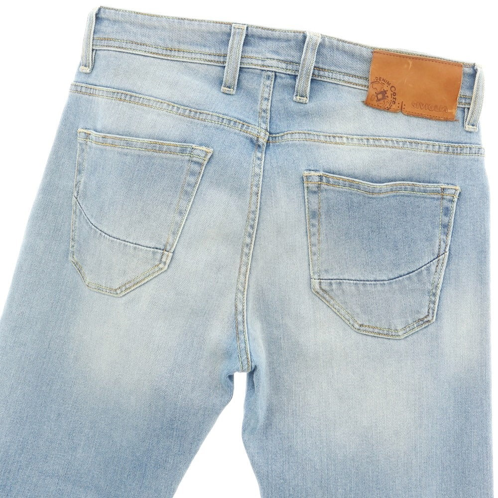 [Used] SIVIGLIA stretch jeans, denim pants, light blue [30] [Condition rank B] ​​[Men&