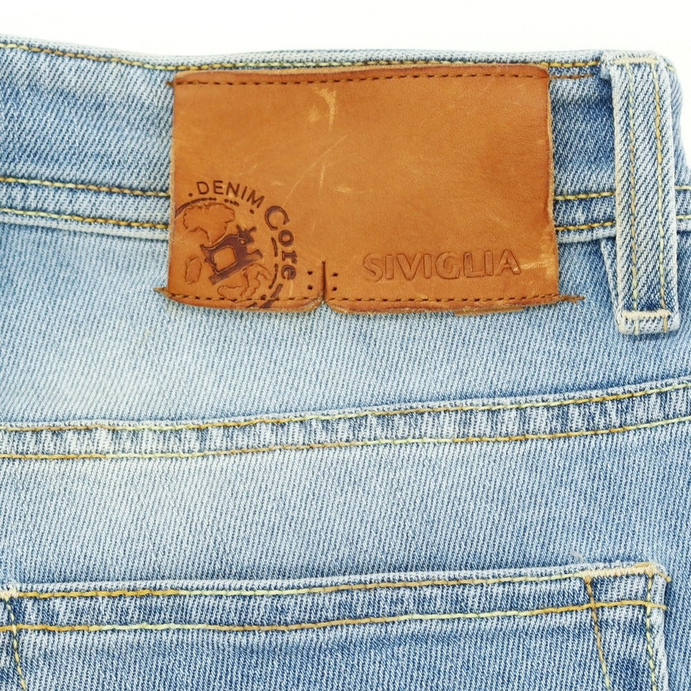 [Used] SIVIGLIA stretch jeans, denim pants, light blue [30] [Condition rank B] ​​[Men&