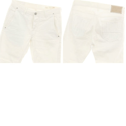 [Used] Care label stretch jeans denim pants white [31] [Condition rank C] [Men&