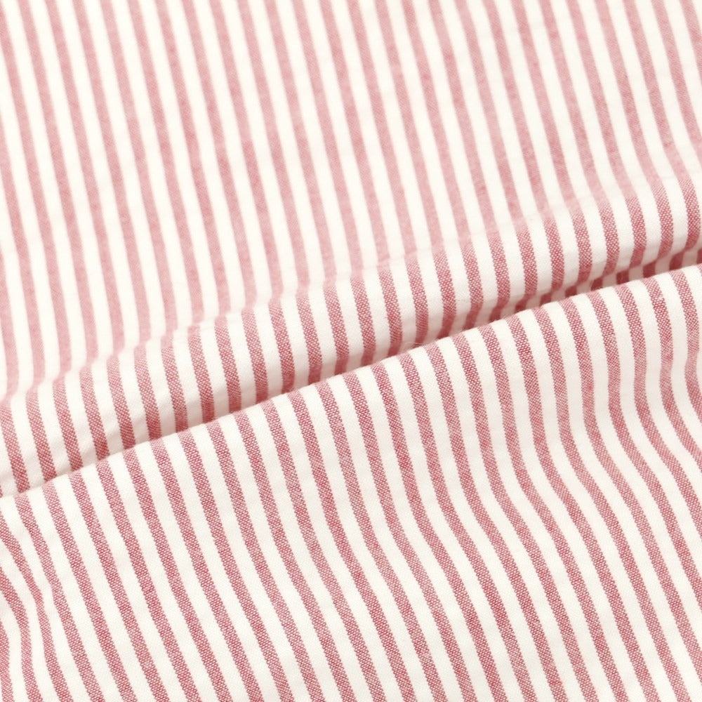 [Used] PT01 Cotton Soccer Striped Shorts White x Dark Red [44] [Condition Rank B] ​​[Men&