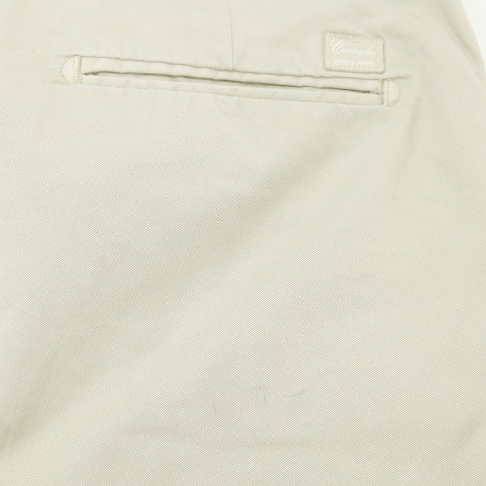 [Used] Coroglio by Entre Amis Stretch Twill Cotton Shorts Sand Beige [44/30] [Condition Rank C] [Men&