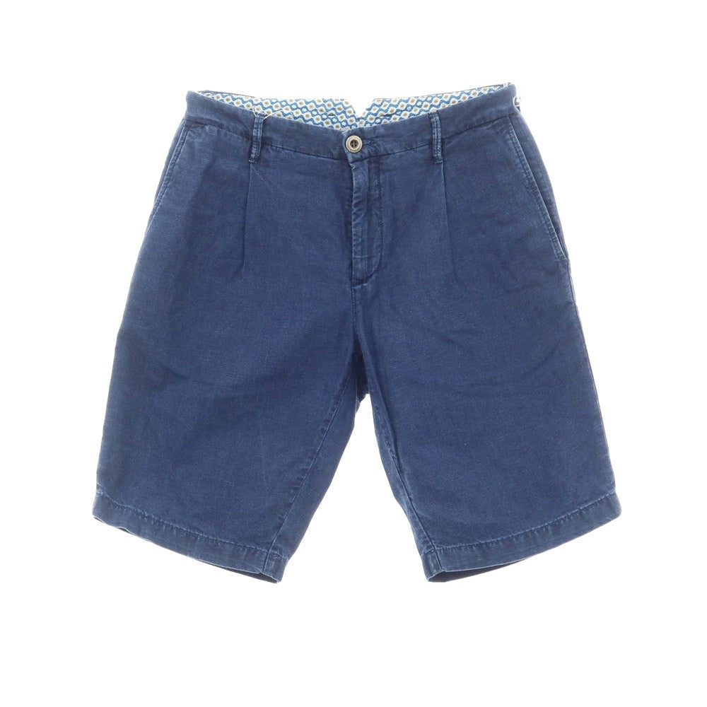 [Used] SIVIGLIA Cotton Linen Shorts Navy [30] [Condition Rank B] ​​[Men&