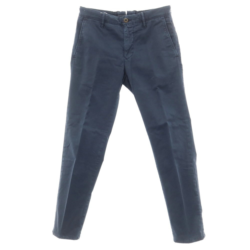 [Used] INCOTEX Stretch Twill Cotton Chino Pants Navy [30] [Condition Rank B] ​​[Men&