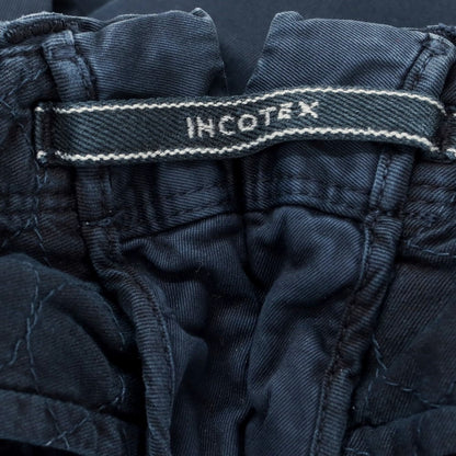 【中古】インコテックス INCOTEX ストレッチツイルコットン チノパンツ ネイビー【 30 】【 状態ランクB 】【 メンズ 】