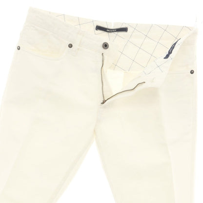 [Used] INCOTEX Linen Cotton 5 Pocket Pants White [32] [Condition Rank B] ​​[Men&