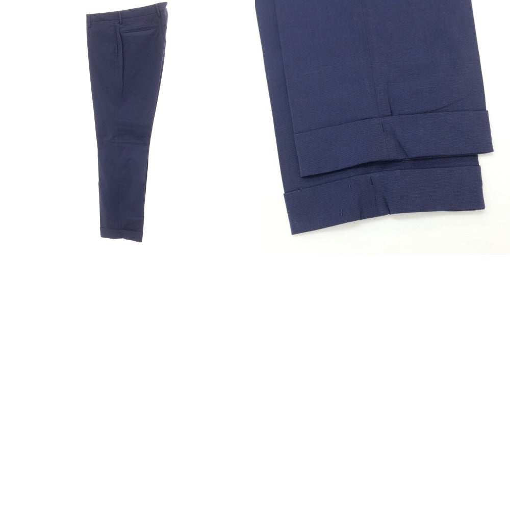 [Used] INCOTEX stretch cotton casual slacks pants purple navy [46] [Condition rank B] ​​[Men&