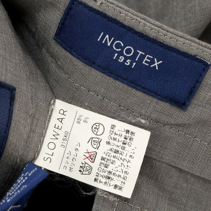 [Used] INCOTEX stretch cotton casual slacks pants, grey [46] [Condition: C] [Men&