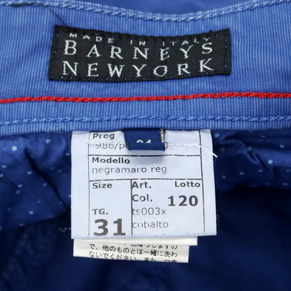 [Used] Barneys New York Stretch Cotton 5 Pocket Pants Blue [31] [Condition Rank B] ​​[Men&