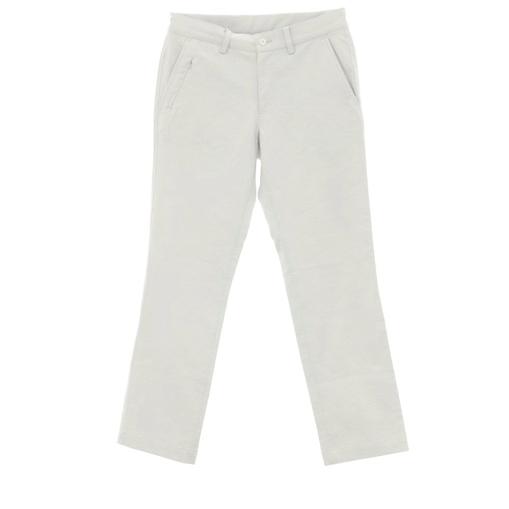 [Used] BEAMS GOLF Polyester Cotton Linen Casual Slacks Pants Light Gray [42] [Condition Rank B] ​​[Men&