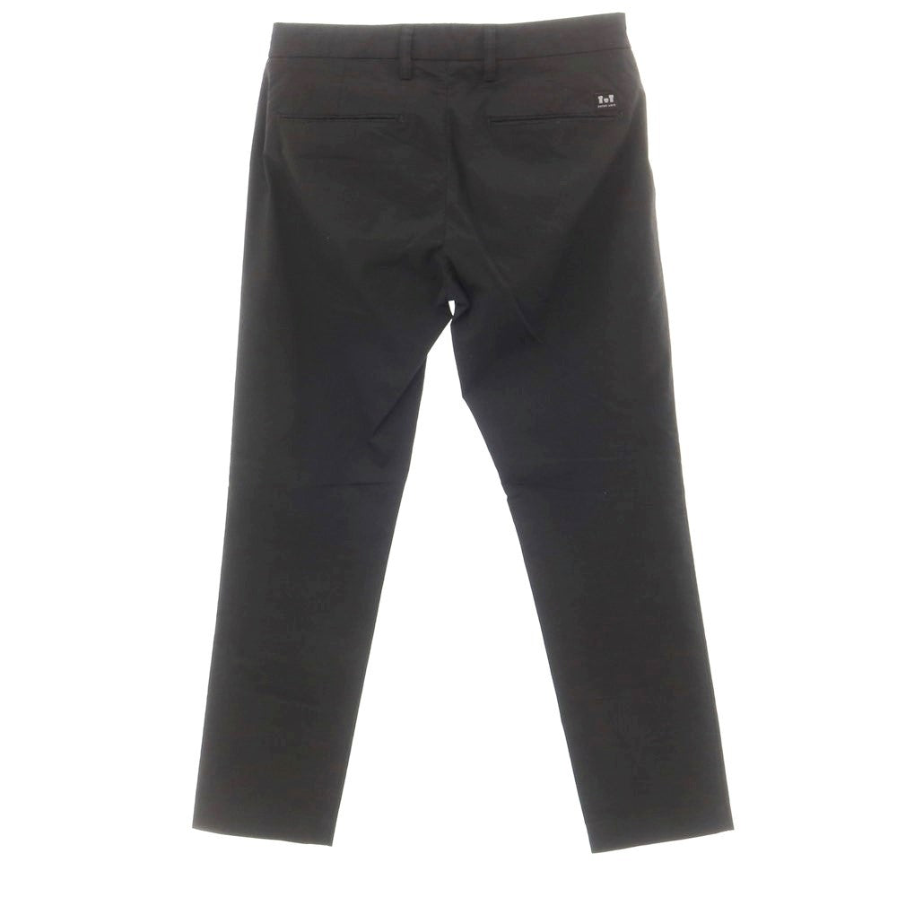 [Used] ENTRE AMIS Stretch Cotton Casual Slacks Pants Black [30/44] [Condition Rank C] [Men&