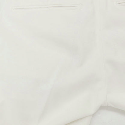 [Used] ENTRE AMIS Stretch Cotton Casual Slacks Pants White [32] [Condition Rank B] ​​[Men&