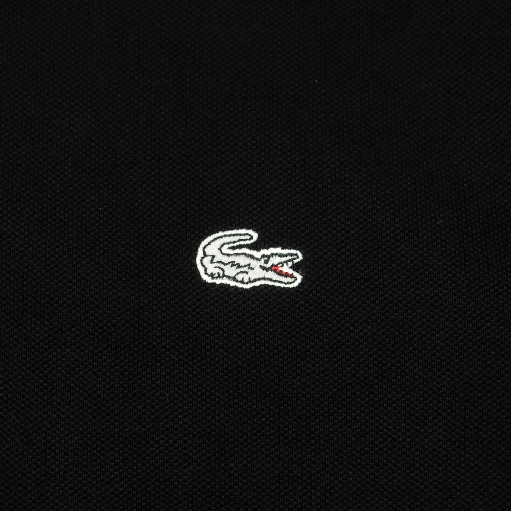 [Used] LACOSTE Cotton Pique Short Sleeve Polo Shirt Black [Size 3] [BLK] [S/S] [Condition Rank B] ​​[Men&