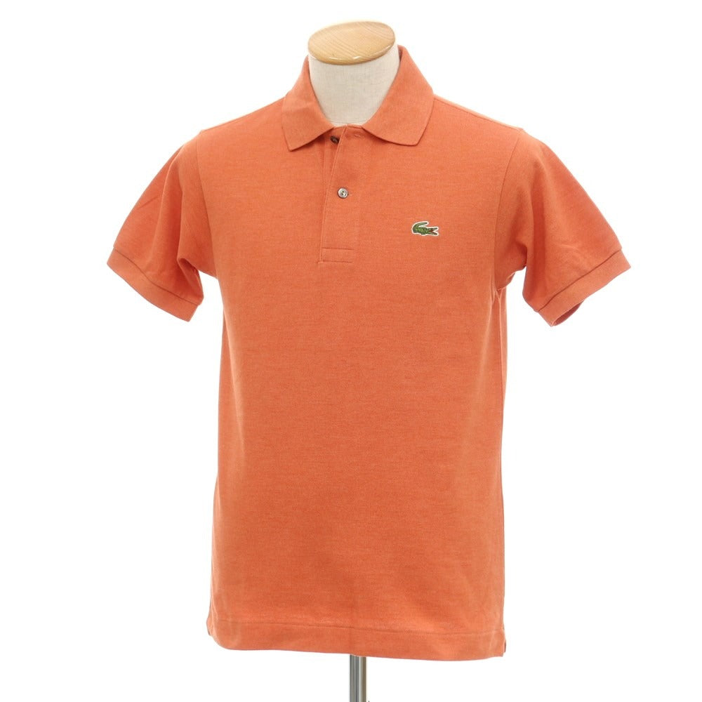 [Used] LACOSTE Cotton Polyester Pique Short Sleeve Polo Shirt Orange [Size 2] [ORG] [S/S] [Condition Rank B] ​​[Men&