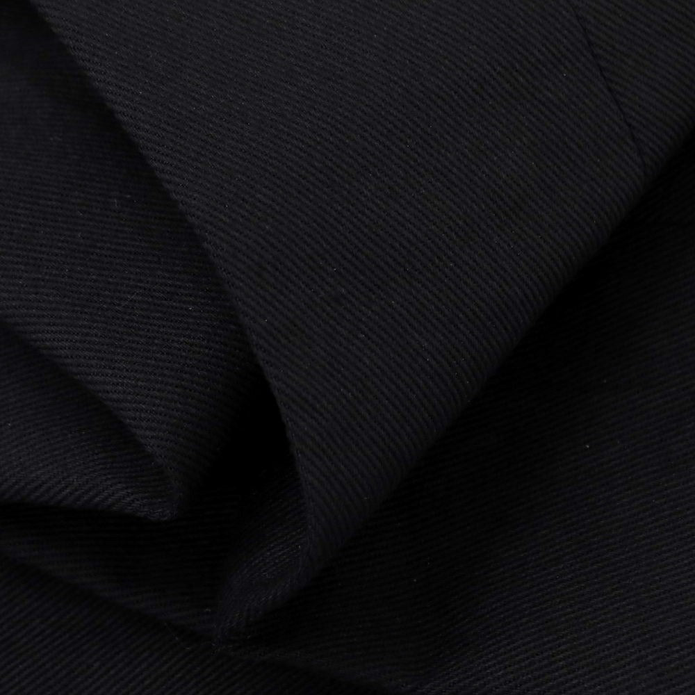 [Used] BERWICH Stretch Twill Cotton Casual Slacks Pants Black [46] [Condition Rank B] ​​[Men&