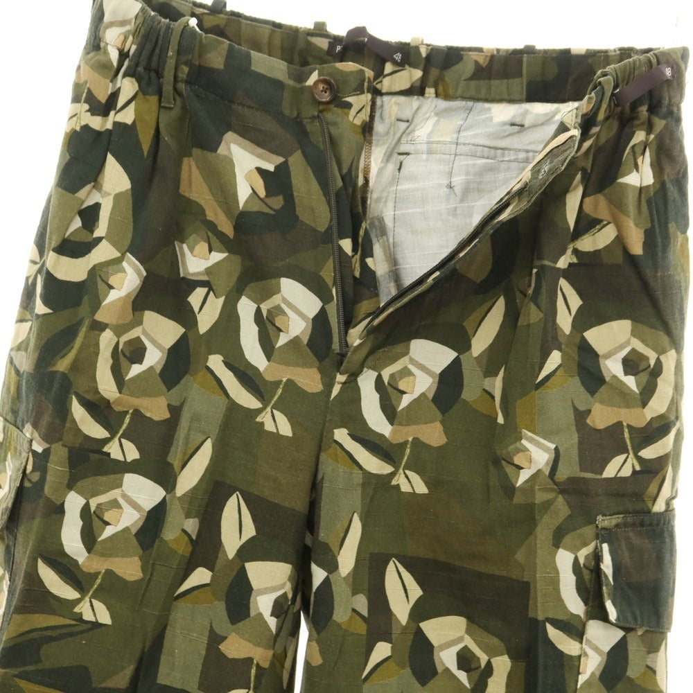 [Used] PT01 Cotton Flower Camouflage Slacks Pants Olive x Beige [48] [Condition Rank B] ​​[Men&