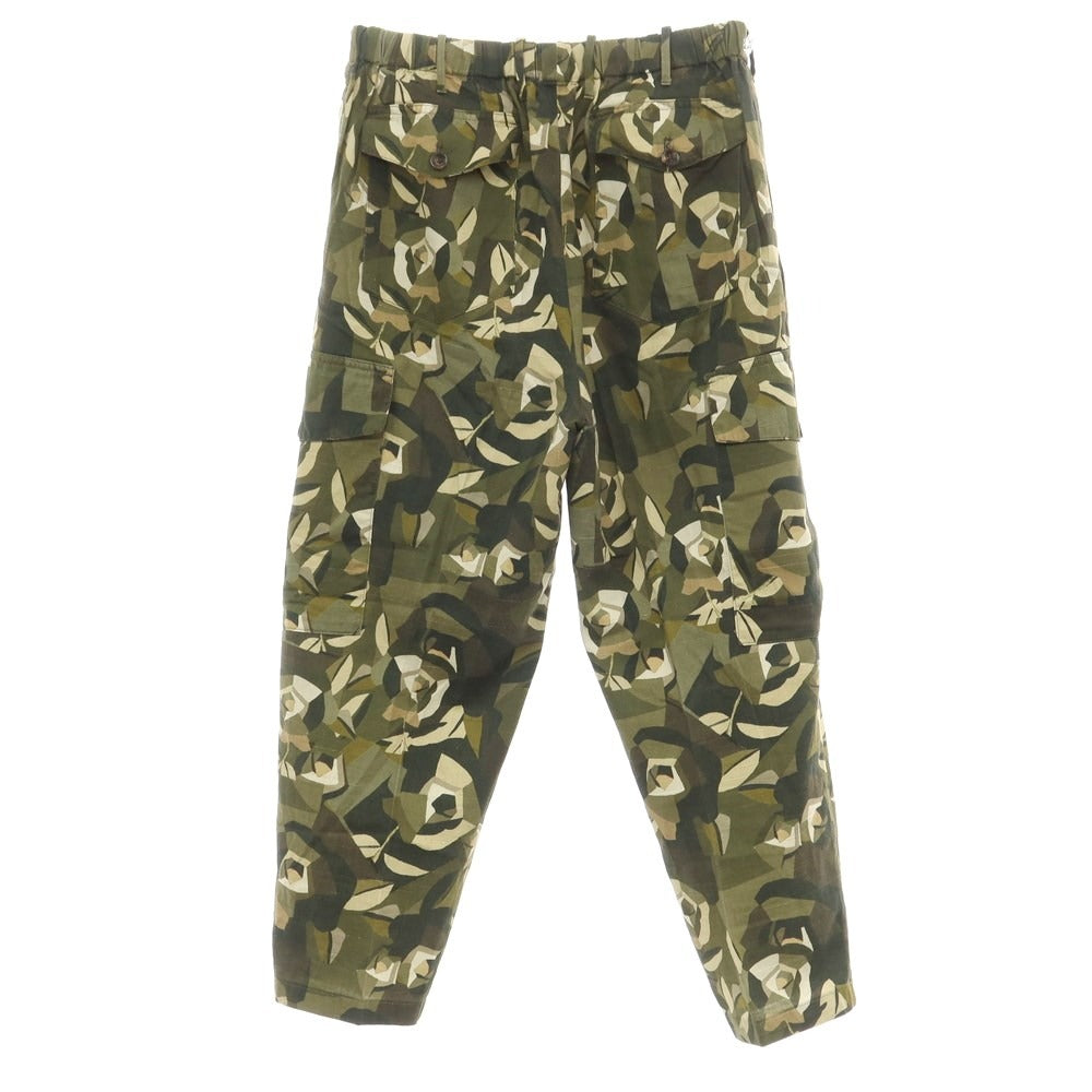 [Used] PT01 Cotton Flower Camouflage Slacks Pants Olive x Beige [48] [Condition Rank B] ​​[Men&