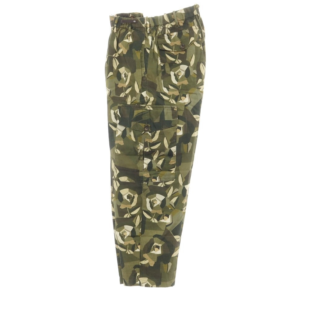 [Used] PT01 Cotton Flower Camouflage Slacks Pants Olive x Beige [48] [Condition Rank B] ​​[Men&