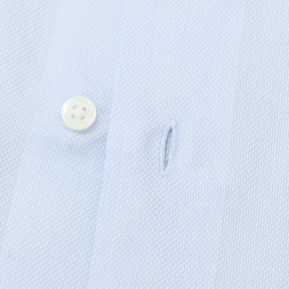 [Used] BEAMS F Cotton Semi-wide Collar Dress Shirt Light Blue [40] [Condition Rank C] [Men&