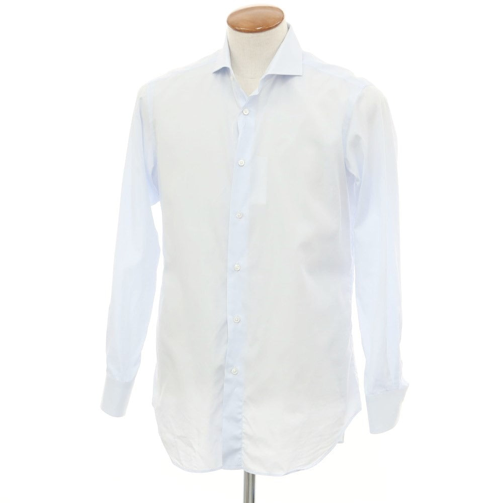 [Used] ARCODIO Cotton Horizontal Collar Dress Shirt Sax [40] [Condition Rank B] ​​[Men&