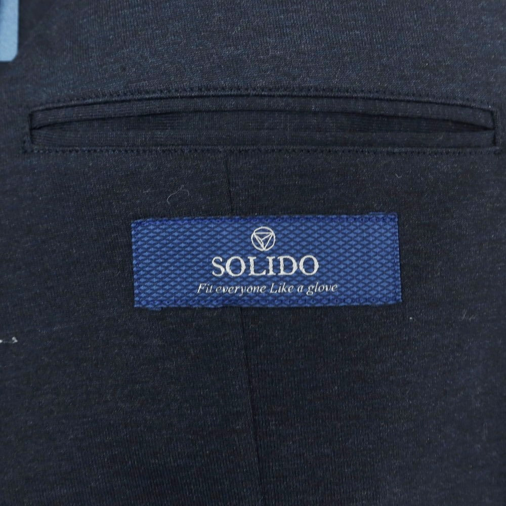 [Used] Solido Cotton 2B Casual Jacket Navy [Size 3] [NVY] [S/S] [Condition Rank A] [Men&