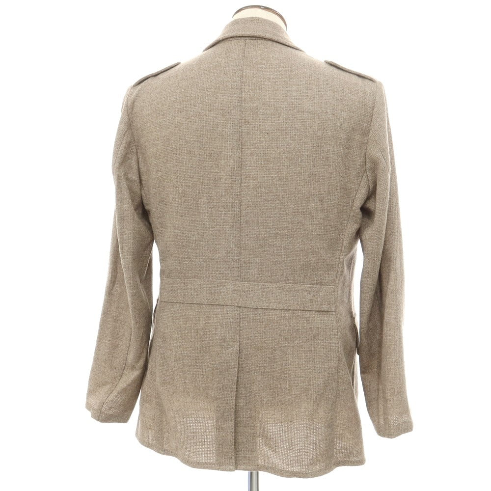 [New Outlet] STILE LATINO Wool Safari Jacket Greige [50] [Condition Rank N-] [Men&