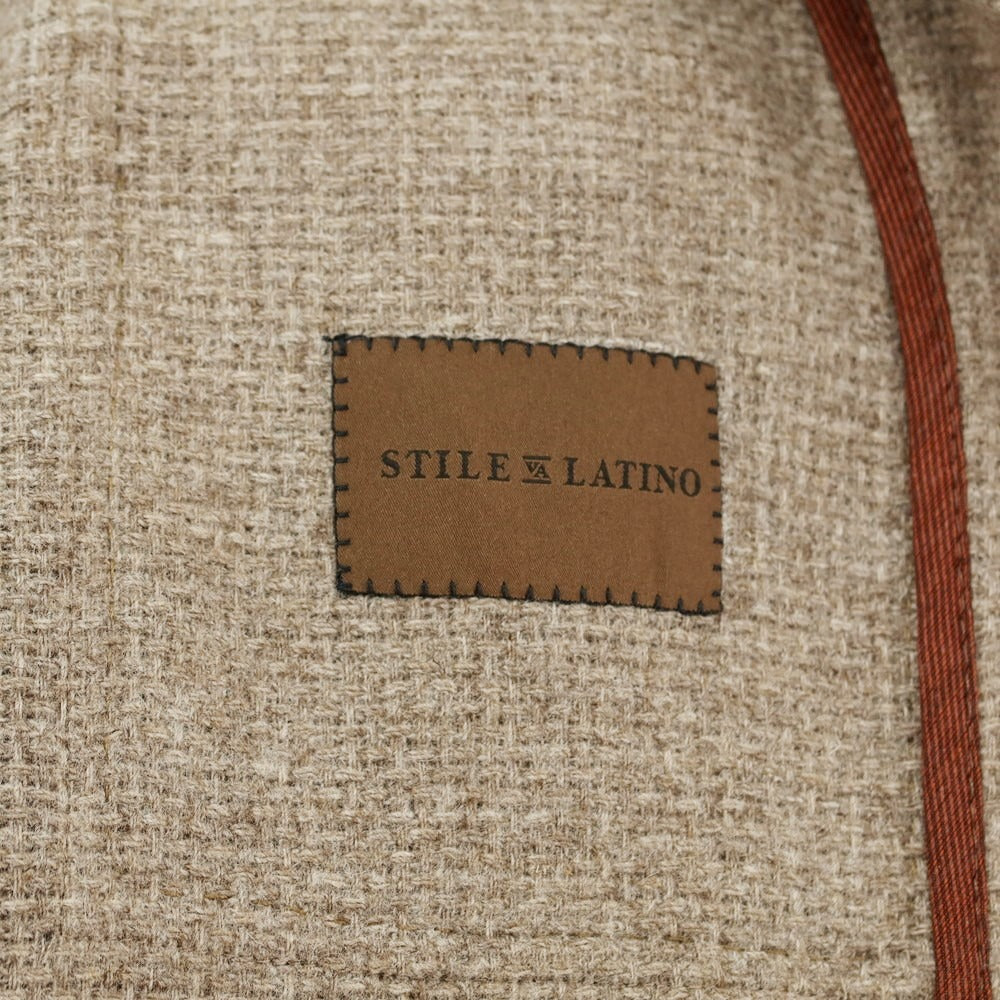 [New Outlet] STILE LATINO Wool Safari Jacket Greige [50] [Condition Rank N-] [Men&