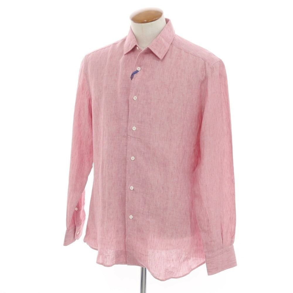 [New] GALLIA Cotton Casual Shirt Light Rose [Size 40] [PNK] [S/S/A/W] [Condition Rank N] [Men&