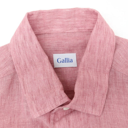 [New] GALLIA Cotton Casual Shirt Light Rose [Size 40] [PNK] [S/S/A/W] [Condition Rank N] [Men&