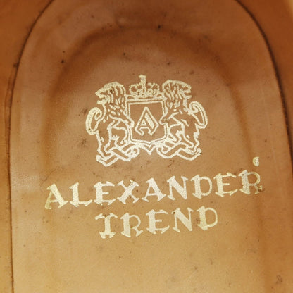 【中古】アレキサンダートレンド ALEXANDER TREND レザー コインローファー ライトブラウン【 42 】【 状態ランクC 】【 メンズ 】