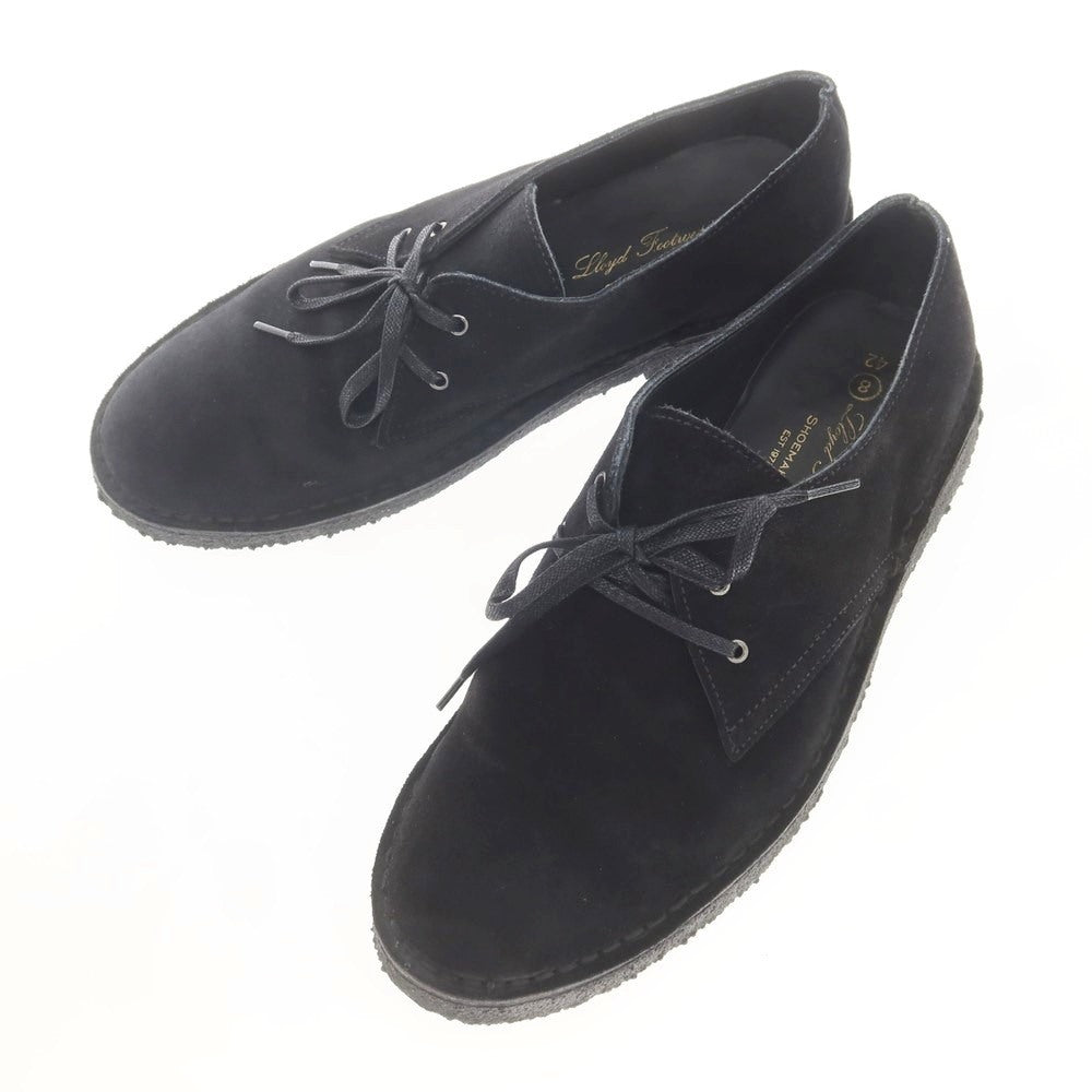 【中古】ロイドフットウェア Lloyd Footwear スエード デザートシューズ ブラック【 42 】【 状態ランクB 】【 メンズ 】