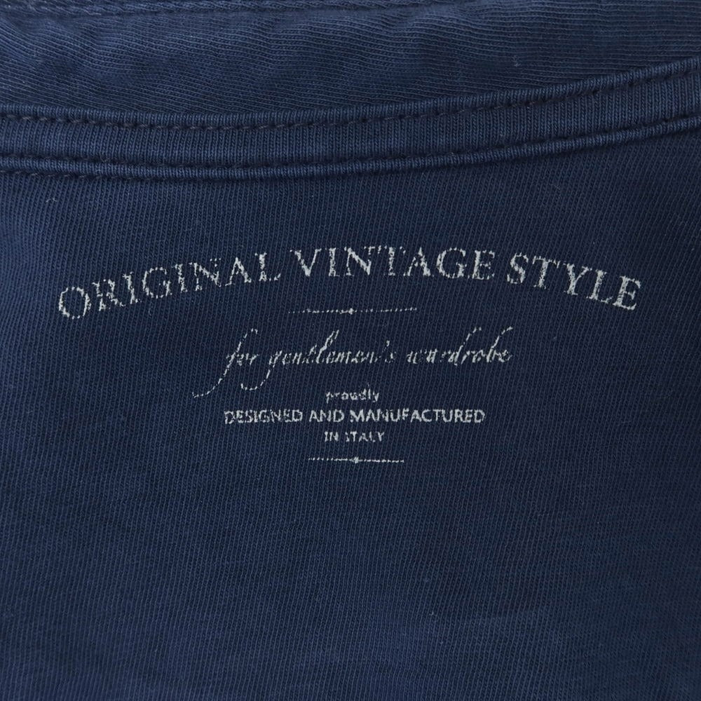 【中古】オリジナルヴィンテージスタイル ORIGINAL VINTAGE STYLE コットン天竺 レギュラーカラー カジュアルシャツ ネイビー【サイズM】【NVY】【S/S/A/W】【状態ランクB】【メンズ】【759189】
[APD]