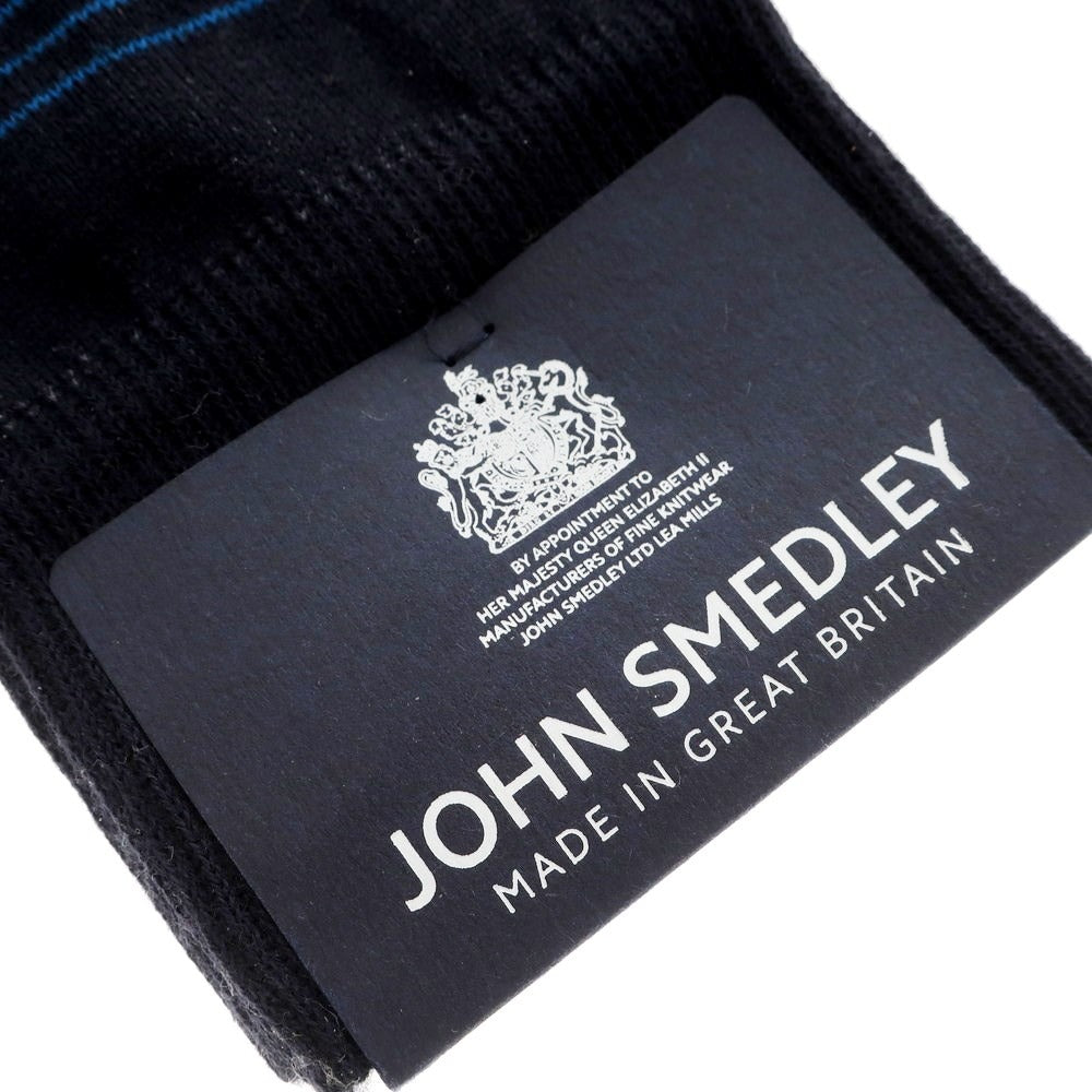 【中古】【未使用】ジョンスメドレー JOHN SMEDLEY コットンナイロン 靴下 ソックス イエローxグレー【 S/M 】【 状態ランクS 】【 メンズ 】