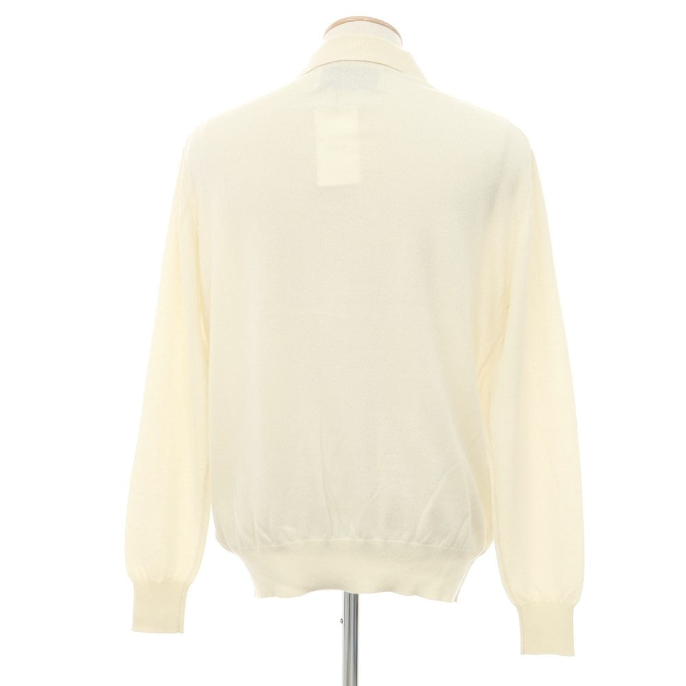 中古】【未使用】ウェルノード walenode カシミヤ 長袖 ポロニット