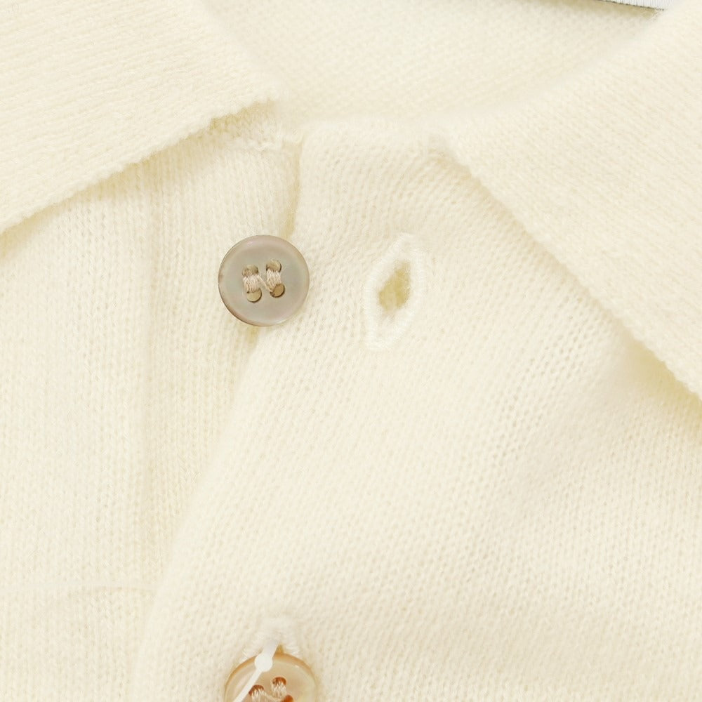 中古】【未使用】ウェルノード walenode カシミヤ 長袖 ポロニット