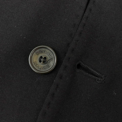 [Used] Barbati Rayon Nylon 2B Casual Jacket Black [Size 48] [BLK] [S/S] [Condition Rank B] [Men&