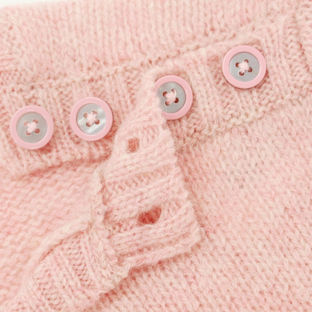 [Used] BALMAIN Wool Crew Neck Pullover Knit Pink [Size M] [PNK] [A/W] [Condition Rank B] [Men&