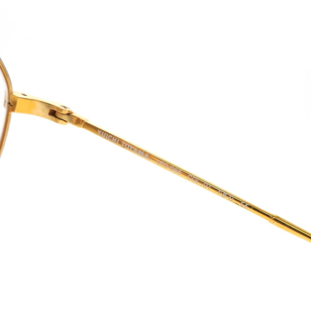 中古】ユウイチ トヤマ YUICHI TOYAMA Edmond メタルフレーム クラウン