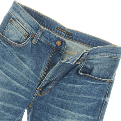 【中古】ヌーディージーンズ Nudie Jeans ストレッチ ジーンズ デニムパンツ ネイビーブルー【サイズ30】【BLU】【S/S/A/W】【状態ランクB】【メンズ】【759172】