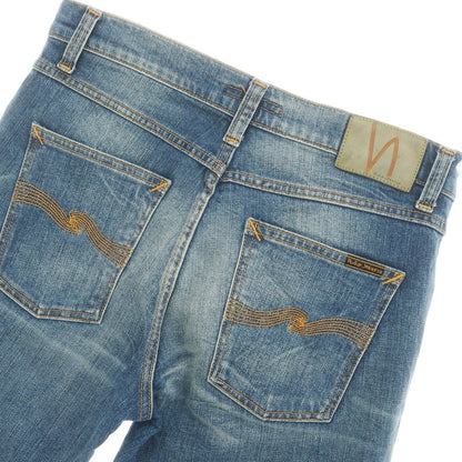 【中古】ヌーディージーンズ Nudie Jeans ストレッチ ジーンズ デニムパンツ ネイビーブルー【サイズ30】【BLU】【S/S/A/W】【状態ランクB】【メンズ】【759172】